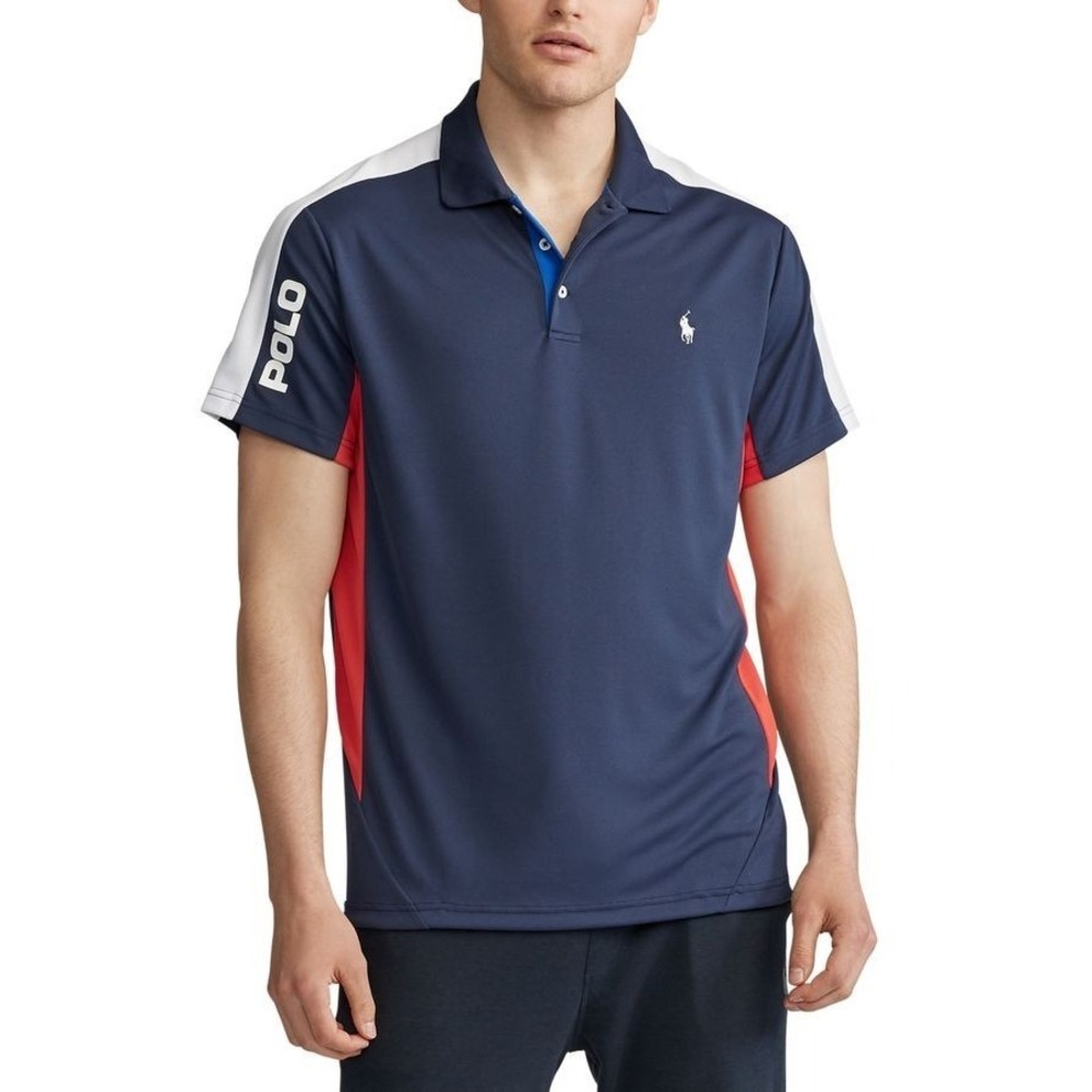 Polo Ralph Lauren Men's POLO Performance Classic Fit Navy Red White Size Medium